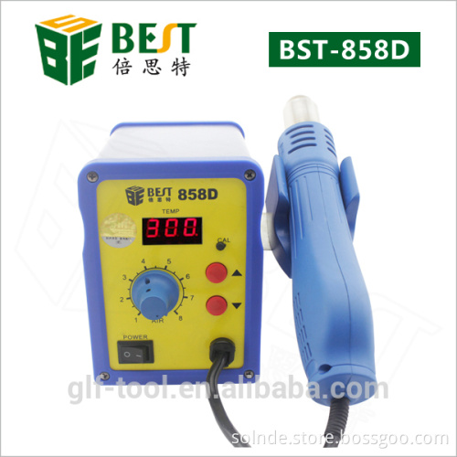 Temperature adjustable heat gun